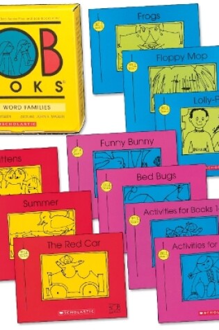 Cover of Bob Books: Set 3 Word Families Box Set (10 Books)