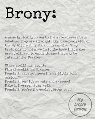 Book cover for Brony