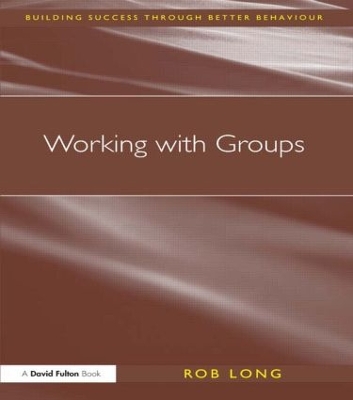 Book cover for Working with Groups