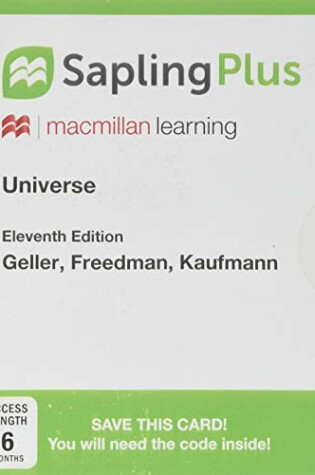 Cover of Saplingplus for Freedman's Universe (Single Term Access)