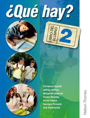 Book cover for 'Que Hay? Student's Book 2