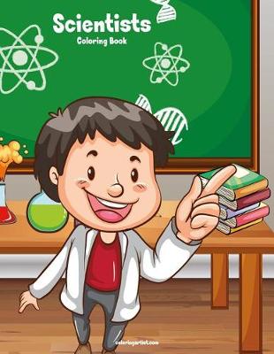 Cover of Scientists Coloring Book 1