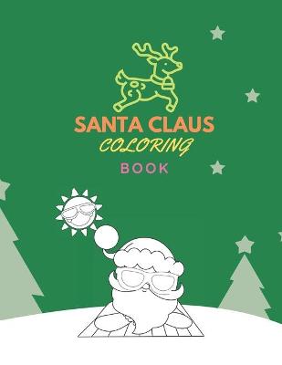 Book cover for Santa Claus Coloring Books