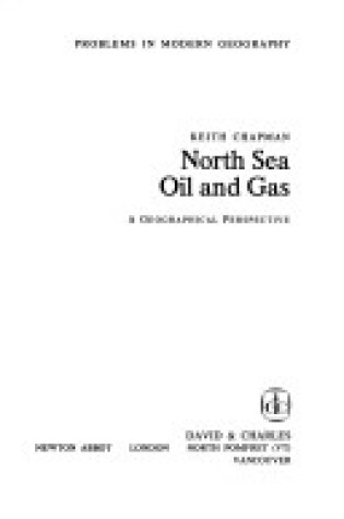 Cover of North Sea Oil and Gas