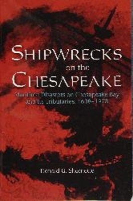 Book cover for Shipwrecks on Chesapeake