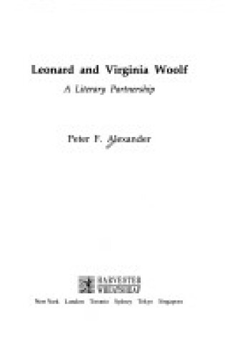 Cover of Leonard and Virginia Woolf