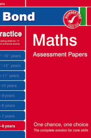 Cover of Bond Maths Assessment Papers 5-6 Years