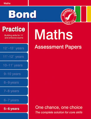 Book cover for Bond Maths Assessment Papers 5-6 Years