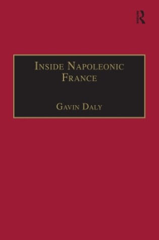 Cover of Inside Napoleonic France