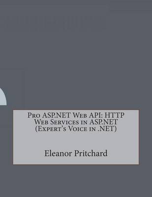 Book cover for Pro ASP.Net Web API