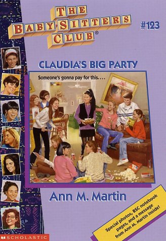 Book cover for Claudia's Big Party