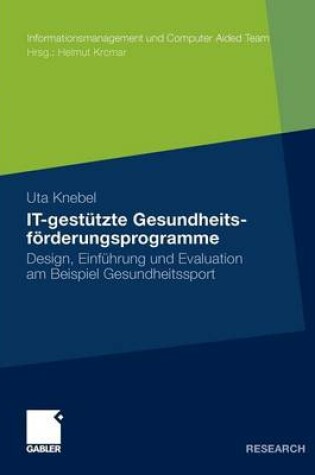 Cover of IT-gestützte Gesundheitsförderungsprogramme