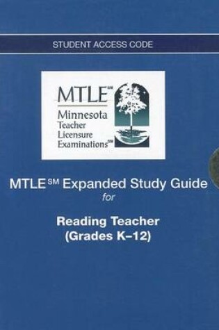 Cover of MTLE Expanded Study Guide -- Access Card -- for Reading Teacher (Grades K-12)