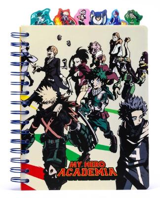 Book cover for My Hero Academia: Class 1-A Spiral Notebook