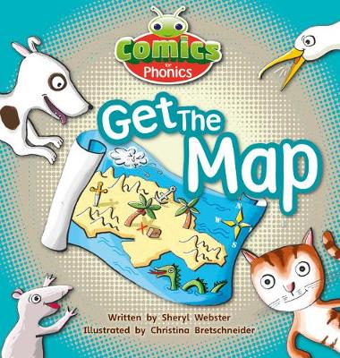 Book cover for T294A Comics for Phonics The Map Pink B Set 5