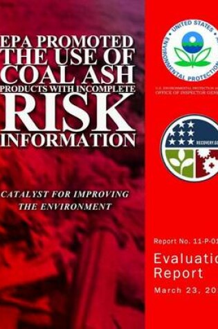 Cover of EPA Promoted the Use of Coal Ash Products With Incomplete Risk Information