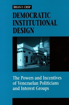 Cover of Democratic Institutional Design