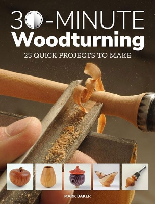 Book cover for 30-Minute Woodturning