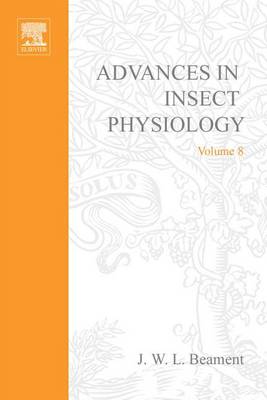 Book cover for Advances in Insect Physiology Vol 8 APL