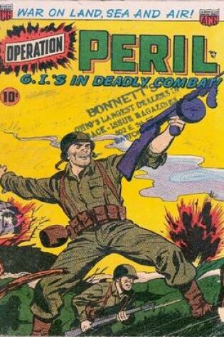 Cover of Operation Peril Number 15 Golden Age Comic Book