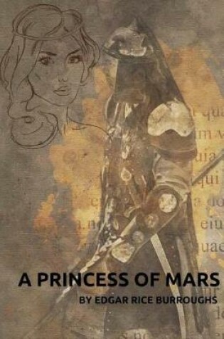 Cover of A Princess of Mars By Edgar Rice Burroughs, Illustrator Frank E. Schoonover