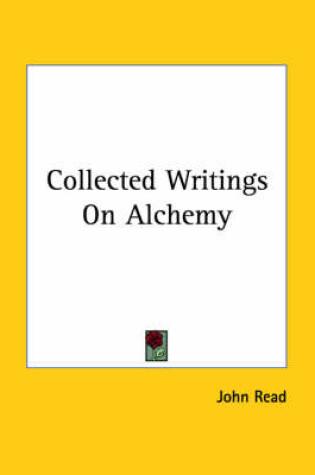 Cover of Collected Writings on Alchemy