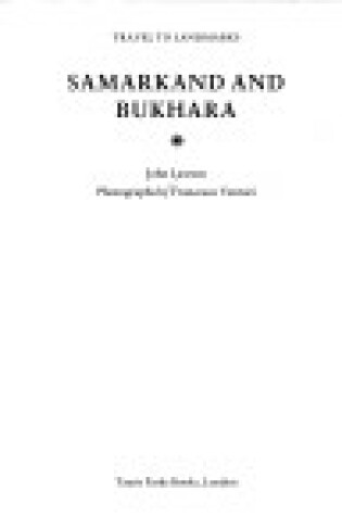 Cover of Samarkand and Bukhara