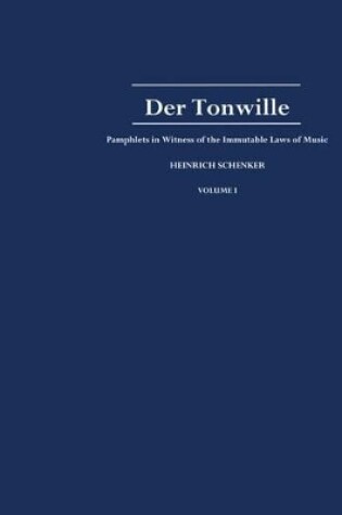 Cover of Der Tonwille