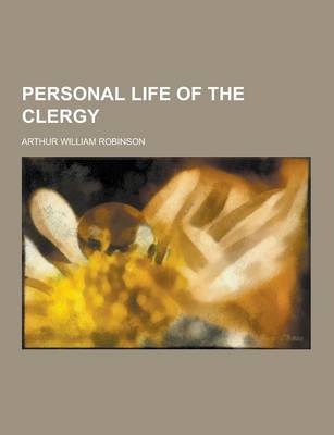 Book cover for Personal Life of the Clergy