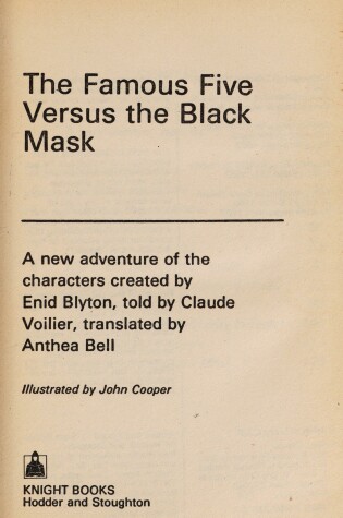 Cover of The Famous Five Versus the Black Mask