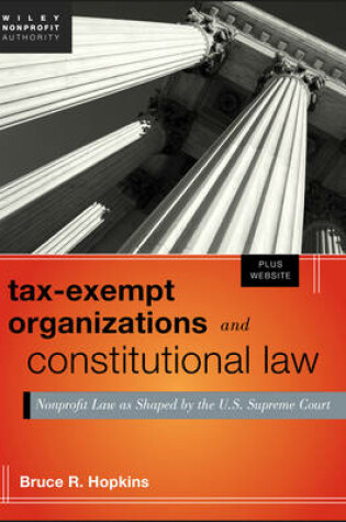 Cover of Tax-Exempt Organizations and Constitutional Law