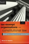 Book cover for Tax-Exempt Organizations and Constitutional Law