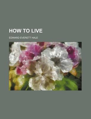 Book cover for How to Live