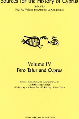 Cover of Pero Tafur and Cyprus