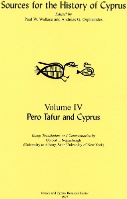 Book cover for Pero Tafur and Cyprus