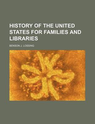 Book cover for History of the United States for Families and Libraries