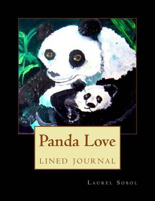 Book cover for Panda Love Lined Journal