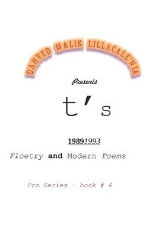 Cover of Dahved Malik Lillacale'nia presents t's 19891993 Floetry and Modern Poems Pro Series book #4