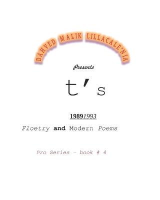 Cover of Dahved Malik Lillacale'nia presents t's 19891993 Floetry and Modern Poems Pro Series book #4