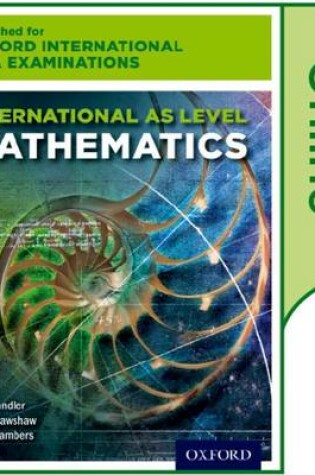 Cover of Oxford International AQA Examinations: International AS Level Mathematics: Online Textbook