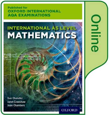 Book cover for Oxford International AQA Examinations: International AS Level Mathematics: Online Textbook