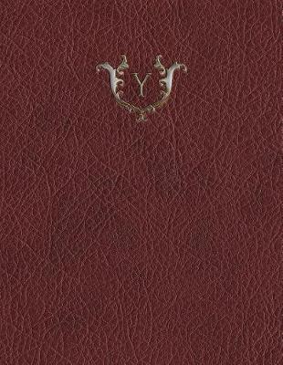 Cover of Monogram "Y" Sketchbook