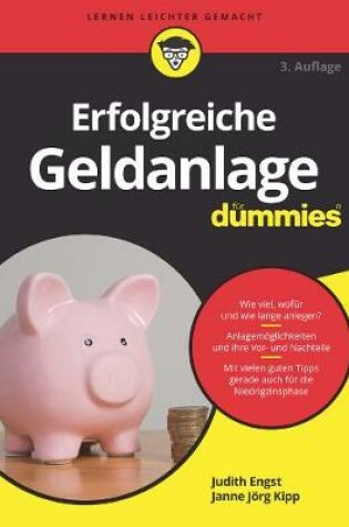 Cover of Erfolgreiche Geldanlage für Dummies