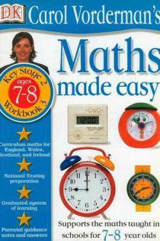 Cover of Maths Made Easy:  Age 7-8 Book 3