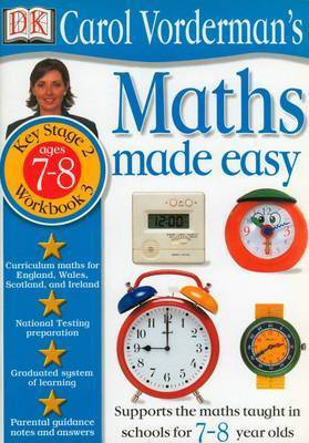 Book cover for Maths Made Easy:  Age 7-8 Book 3