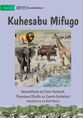 Book cover for Counting Animals - Kuhesabu Mifugo