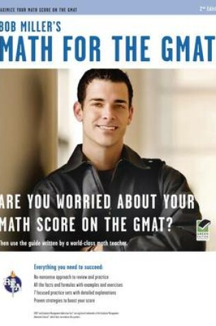 Cover of Bob Miller's Math for the GMAT