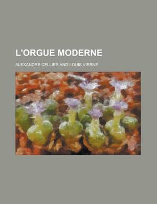 Book cover for L'Orgue Moderne