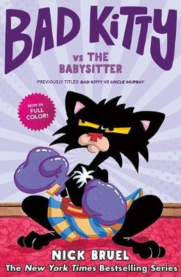 Book cover for Bad Kitty Vs the Babysitter