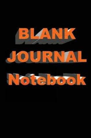 Cover of Blank Notebook Journal